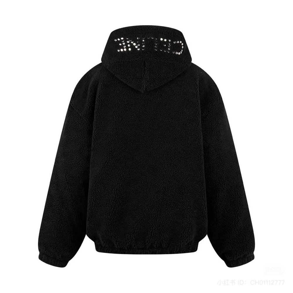 celine fur hoodie